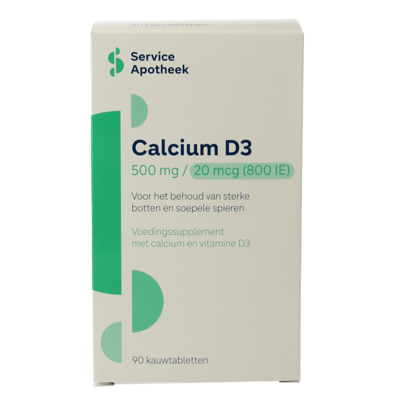 calcium vitamine d kauwtabletten