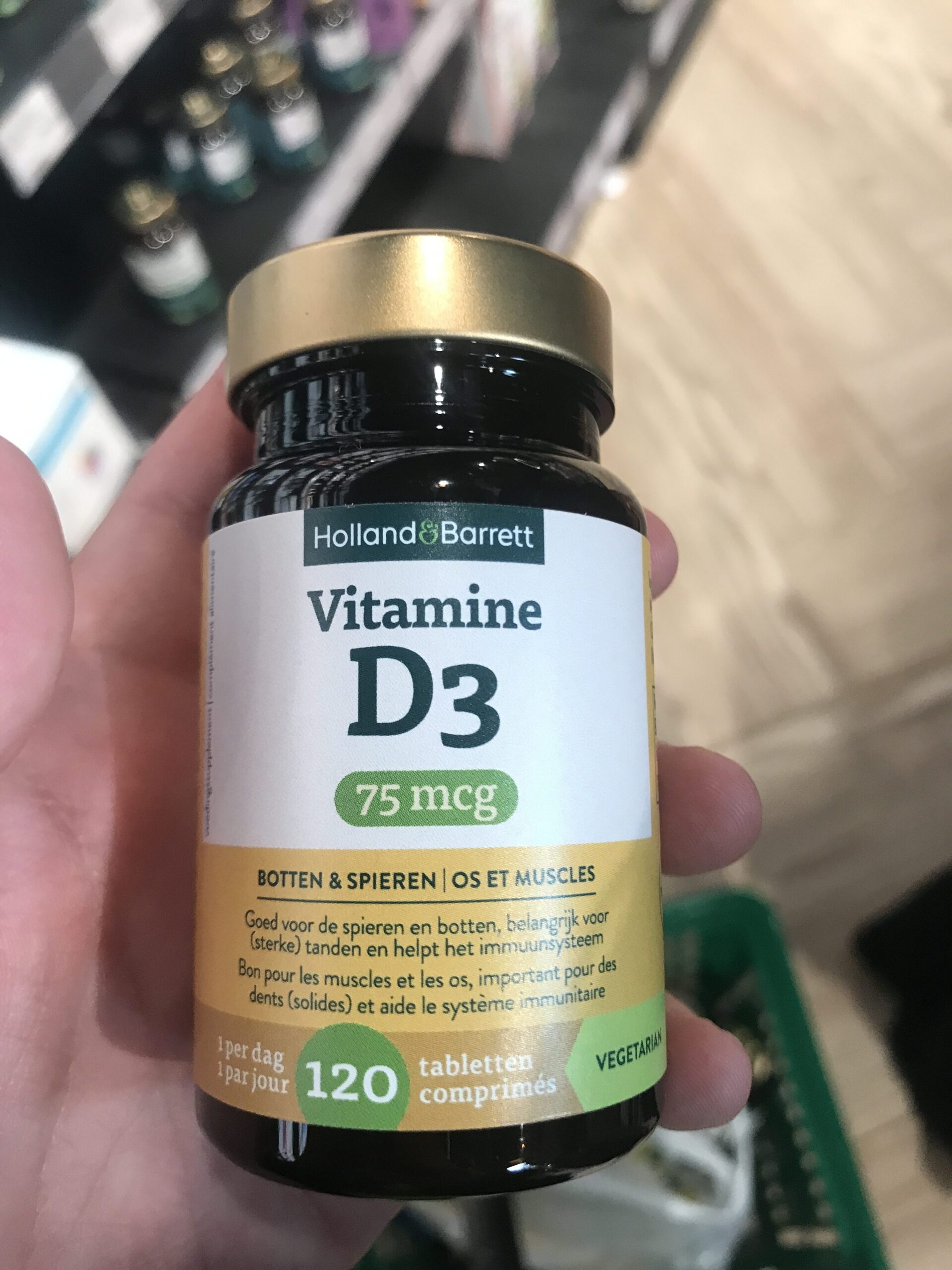 vitamine d holland and barrett