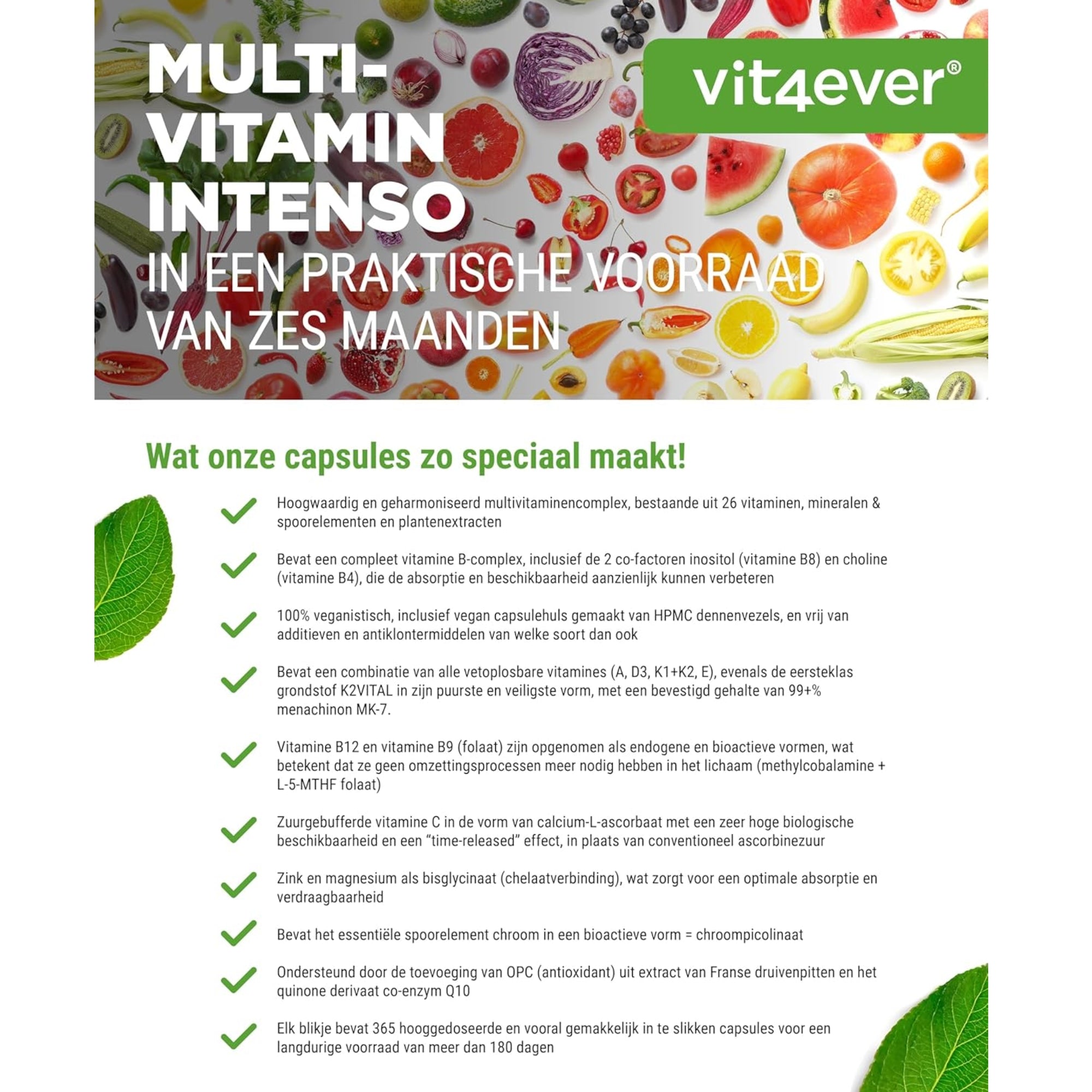 vetoplosbare vitamines