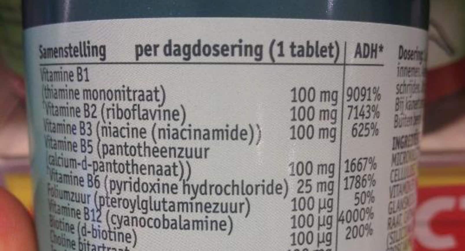 vitamine d dagelijkse hoeveelheid