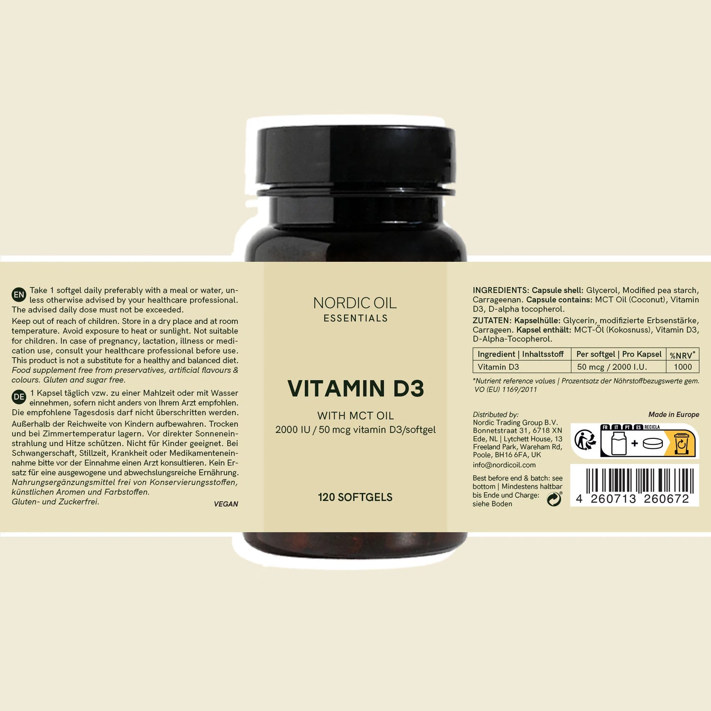 vitamine d3 capsules